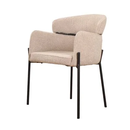 DS4U Mira eetkamerstoel bouclé - zand