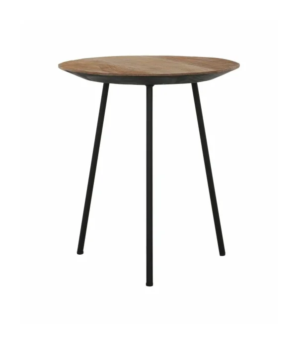 DTP Home Bijzettafel Jupiter Teakhout, 40cm - Rond