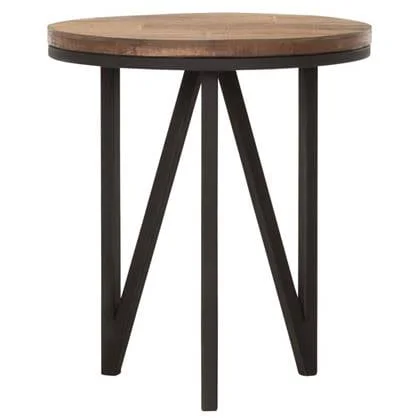 DTP Home Coffee table Odeon round small,45xØ40 cm, recycled teakwood