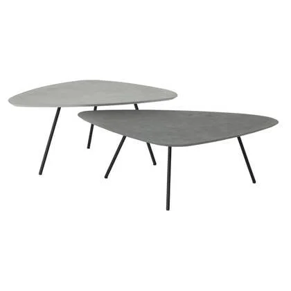 DTP Home Coffee table Plectro Air, set of 2,38x90x50 cm (color: Fro...