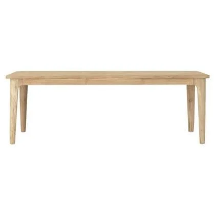 DTP Home Dining table Forte rectangular,76x200x90 cm, teakwood natural