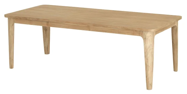 DTP Home Eettafel Forte Teakhout, 225 x 90cm - Bruin