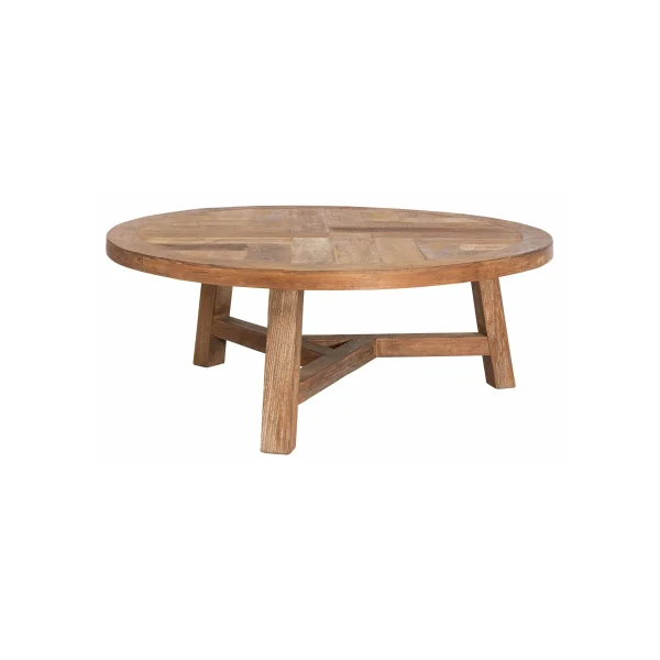 DTP Home Ronde Salontafel Monastery Teakhout, 90cm - Naturel