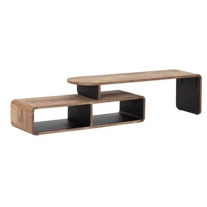 DTP Home TV stand Evo, extendable,45x150x40 cm, recycled teakwood