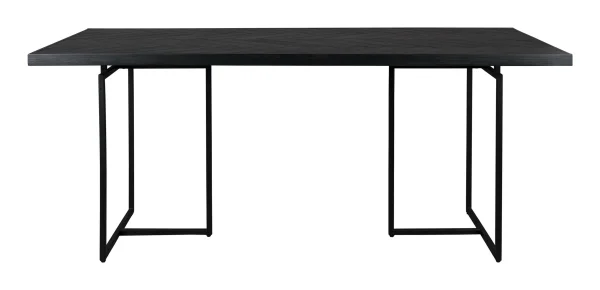 Dutchbone Eettafel Class Acaciahout - Zwart