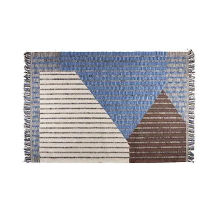 Dutchbone Hampton Vloerkleed 200x300 Blauw