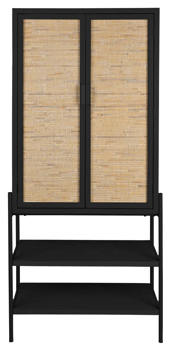 Dutchbone Opbergkast Yasu Rattan, 160 x 70cm