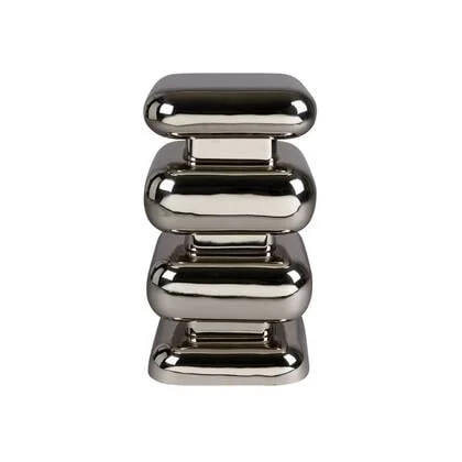 Dutchbone Stubby Bijzettafel Chroom - Zilver