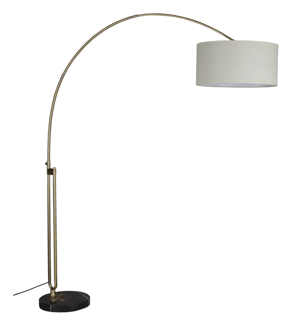 Dutchbone Vloerlamp Archie 212cm hoog - Beige