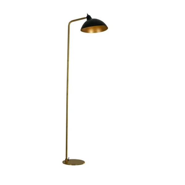 Dyberg Larsen - Futura Vloerlamp Black/Brass DybergLarsen