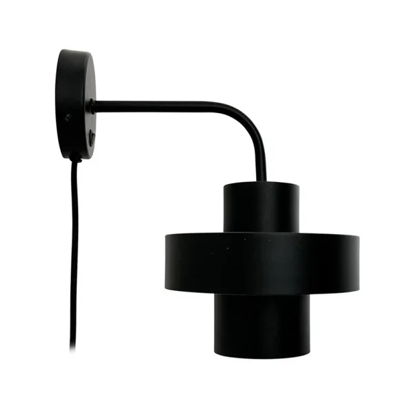 Dyberg Larsen - Stoke Wandlamp Mat Zwart DybergLarsen