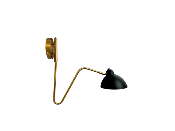 DybergLarsen - Futura Wandlamp Black/Brass