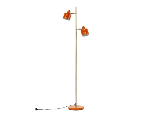 DybergLarsen - Ocean Vloerlamp Orange/Brass