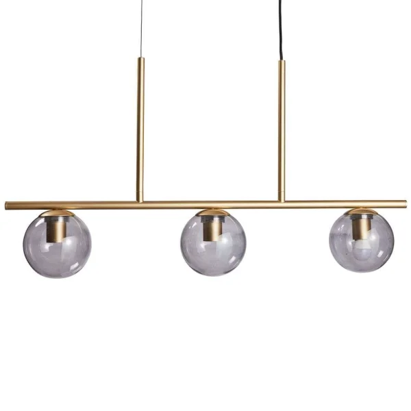 DybergLarsen - Sophia Hanglamp Brass/Smoke