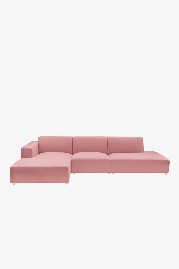 Earl 4-zits bank chaise longue links otto longue rechts magnolia