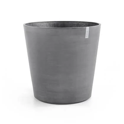 Ecopots Amsterdam Bloempot Met Wielen Ø 80 cm - Grijs