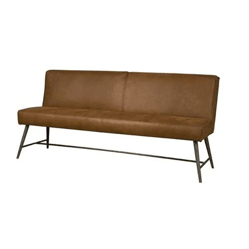 Eetkamerbank Bernard - cognac 155 cm