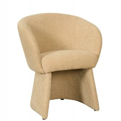 Eetkamerstoel Brunna - Beige|Creme - Textiel