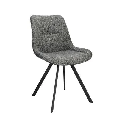 Eetkamerstoel Lavina - Grijs|Antraciet -