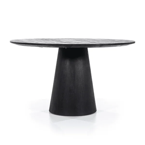 Eettafel Aron Rond - Zwart