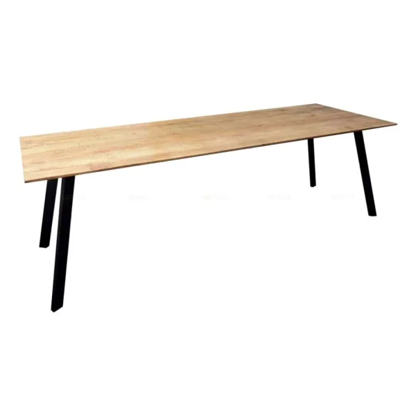 Eettafel Berlin rechthoekig Bruin - 200 cm