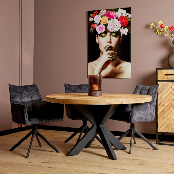 Eettafel Denver | 140 cm | Rond