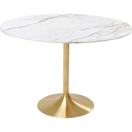 Eettafel Invitation Ø120cm keramiek zwart Kare Design