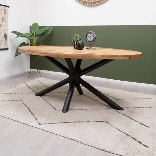 Eettafel Monique ovaal - 260 cm