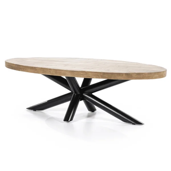 Eettafel Oscar - Bruin 200 cm