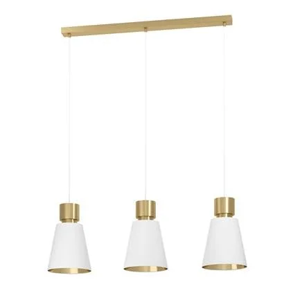 EGLO Aglientina Hanglamp - E27 - 90 cm - Koper-Geborsteld|Wit