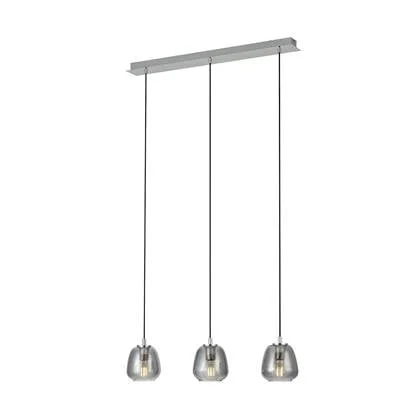 EGLO AlBarino Hanglamp - 3 lichts - E27 - Chroom