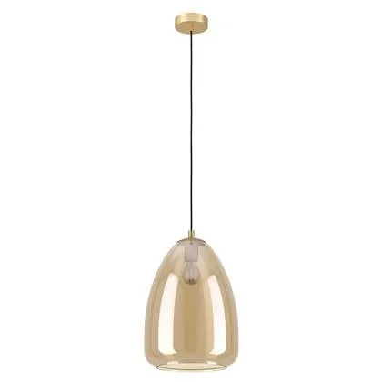 EGLO Alobrase Hanglamp - E27 - Ø 30 cm - Geelkoper|Amber