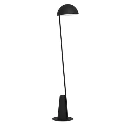 EGLO Aranzola Vloerlamp - E27 - 163,5 cm - Zwart|Wit