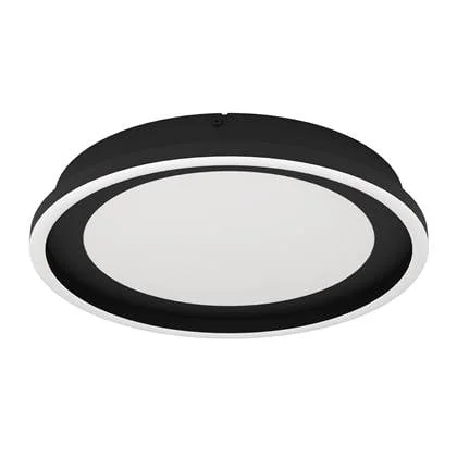 EGLO Calagrano Plafondlamp - LED - Ø 38 cm - Zwart|Wit - Dimbaar