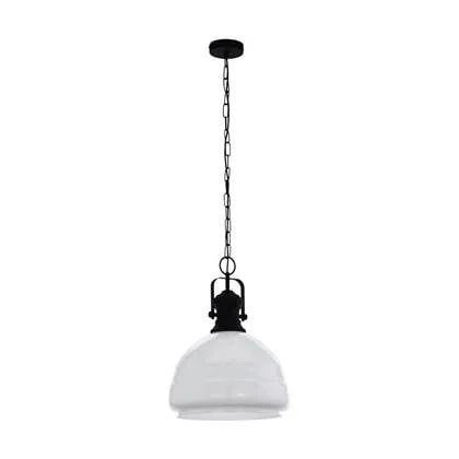 EGLO Combwich 1 Hanglamp - E27 - 38.0 cm - Zwart