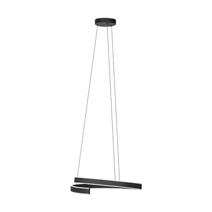 EGLO connect.z Andabaia-Z Smart Hanglamp - Ø 60 cm - Zwart|Wit