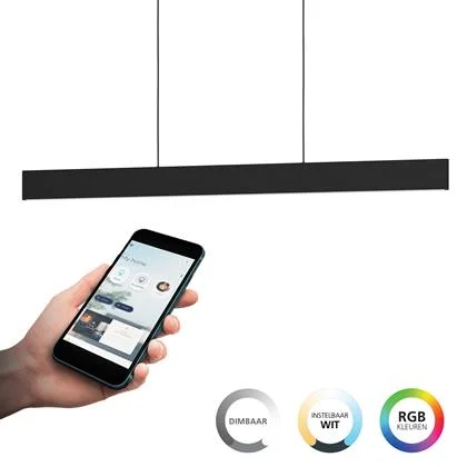 EGLO connect.z Andreas-Z hanglamp - LED - Zwart