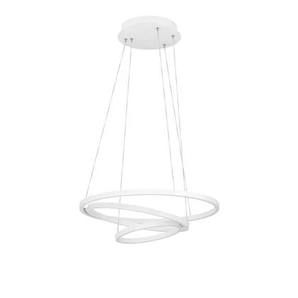 EGLO connect.z Lobinero-Z Smart Hanglamp - Ø 58 cm - Wit - Dimbaar