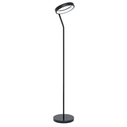 EGLO Marghera-C Vloerlamp - LED - 169 cm - Zwart|Wit - Dimbaar