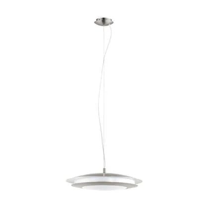 EGLO Moneva-C Hanglamp - LED - Ø 48,5 cm - Grijs|Wit - Dimbaar