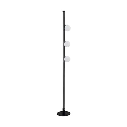 EGLO Phianeros Vloerlamp - LED - 140 cm - Zwart|Wit