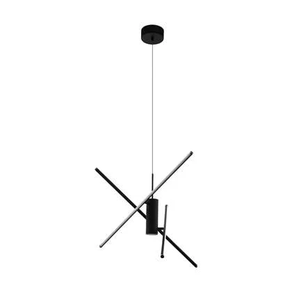 EGLO Salitre Hanglamp - LED - Ø 73 cm - Zwart|Wit - Dimbaar