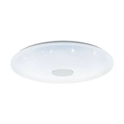 EGLO Totari-C Plafondlamp - LED - Ø 58 cm - Wit|Grijs - Dimbaar