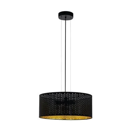 EGLO Varillas Hanglamp - 3 lichts - Ø53 cm - E27 - Zwart