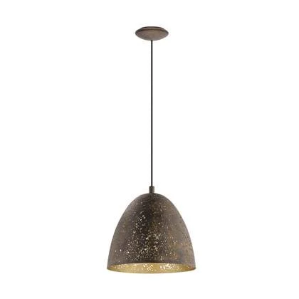 EGLO Vintage Safi Hanglamp - Ø275mm. - Bruin, Goud