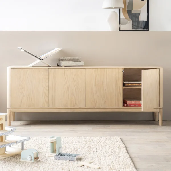 Eleonora Dressoir Harvey Eikenhout, 200cm - Naturel