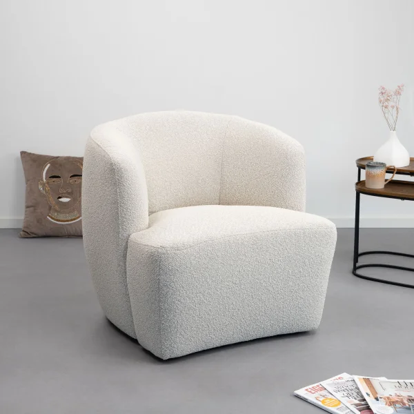 Eleonora Fauteuil Charlotte Bouclé