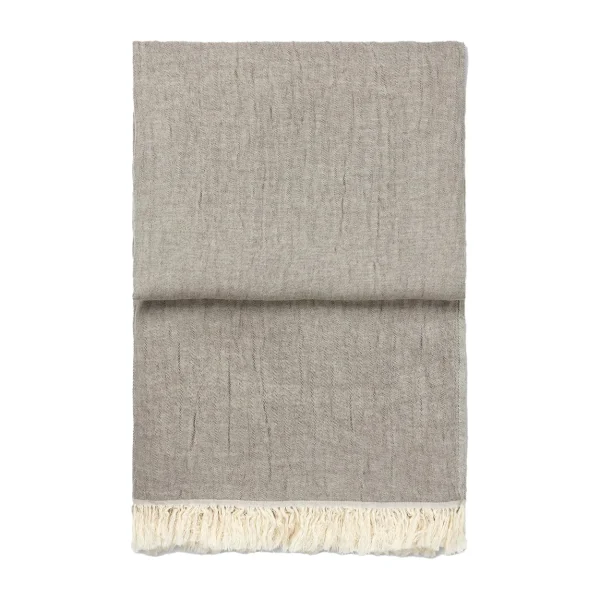 Elvang Denmark Lavender plaid 130x180 cm Brown