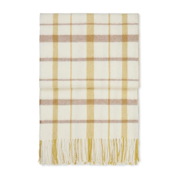 Elvang Denmark Tweed plaid 130x200 cm Light Yellow