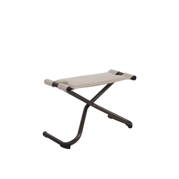 Emu Snooze Cozy voetenbank - bronze glanzend / havanna